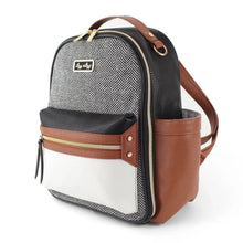 Load image into Gallery viewer, Itzy Ritzy Mini Backpack - Coffee & Cream