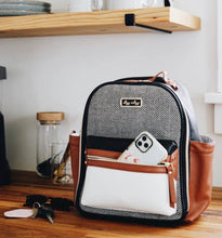 Load image into Gallery viewer, Itzy Ritzy Mini Backpack - Coffee & Cream