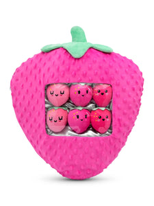 Strawberries Fleece Plush