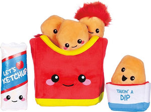 Chicken Nuggets Fleece Plush