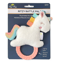 Load image into Gallery viewer, Ritzy Rattle Pal - Unicorn
